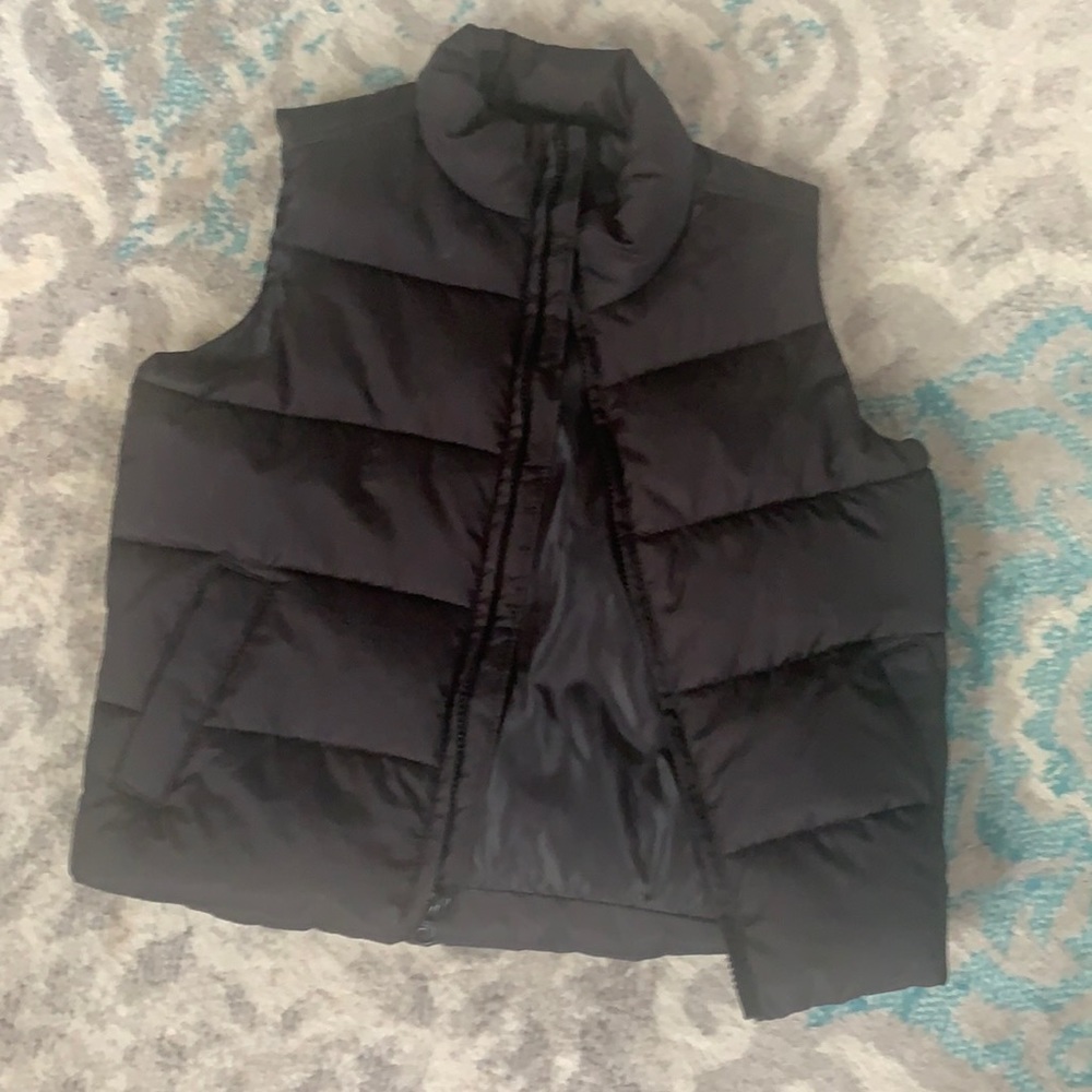 Old Navy Black Puff Vest - XS (5)